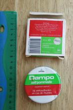 Vintage DAMPO doosje met oud blikje mét vulling... drogist, Verzamelen, Ophalen of Verzenden, Gebruikt