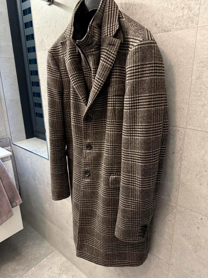 Portofino heren winterjas, lengtemaat 126, Kleding | Heren, Grote Maten, Zo goed als nieuw, Jas of Mantel, Bruin, Ophalen of Verzenden