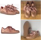 Puma metallic roze basket sneakers gympen schoenen maat 39 6, Puma, Nieuw, Ophalen of Verzenden, Sneakers of Gympen