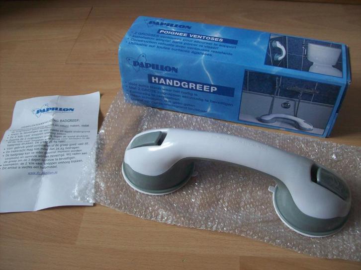 Papillon handgreep met zuignappen voor extra steun - NIEUW, Diversen, Verpleegmiddelen, Nieuw, Ophalen of Verzenden