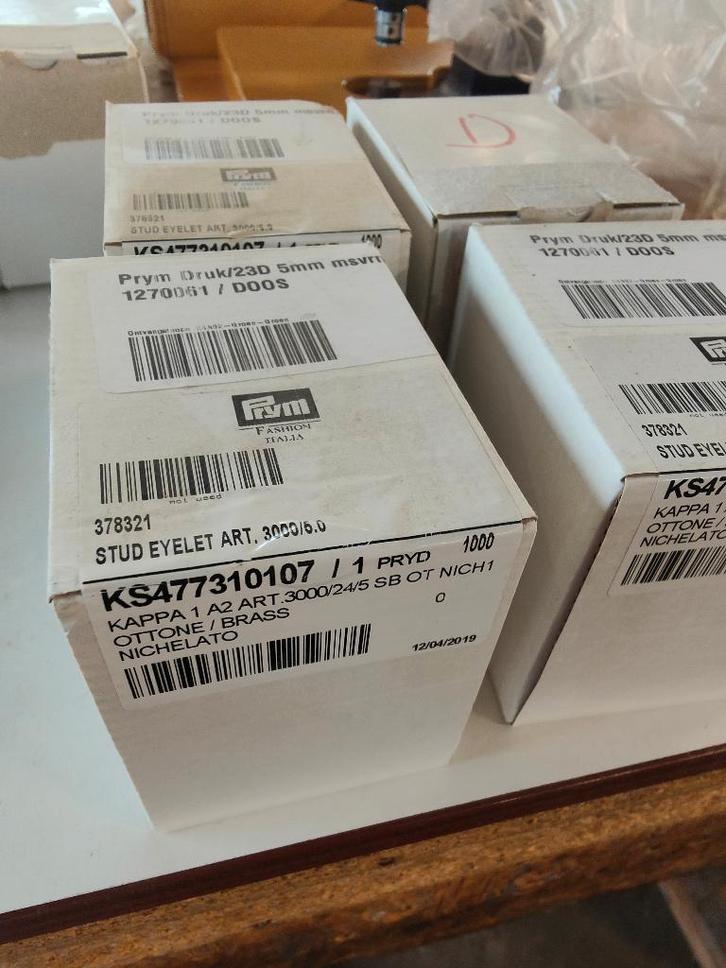 Prym drukknopen, Hobby en Vrije tijd, Naaien en Fournituren, Zo goed als nieuw, Overige typen, Ophalen of Verzenden