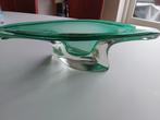 Oude Murano glas schaal groen, Antiek en Kunst, Kunst | Designobjecten, Ophalen