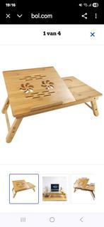 Gouden Laptop Tafel, Ophalen, Gebruikt