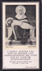 Francisca van Denken  1889-1938, Verzenden, Bidprentje