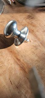 Vaste  Voordeur knop  deurknop rvs, Doe-het-zelf en Verbouw, Hang- en Sluitwerk, Ophalen, Rvs, Klink of Kruk