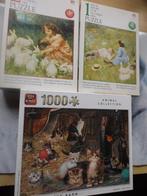 puzzels MB Puzzle 3 x, Ophalen of Verzenden, Minder dan 500 stukjes, Gebruikt, Legpuzzel