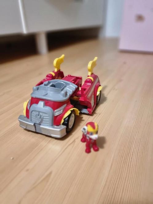 Paw Patrol Marshall Brandweer wagen, Kinderen en Baby's, Speelgoed | Playmobil, Zo goed als nieuw, Ophalen of Verzenden