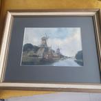 C. de Zeeuw. ( A.C.W. Terhell). Prachtige aquarel., Antiek en Kunst, Kunst | Schilderijen | Klassiek, Ophalen