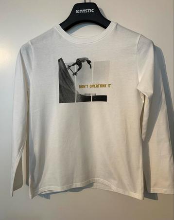 Mango - crème T-shirt | Maat 140 beschikbaar voor biedingen