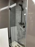 Huppe douchedeur voor nis, Ophalen, Zo goed als nieuw, Glas, Douche