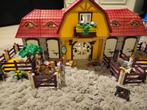 Playmobil country paardenmanege set 5221, Ophalen of Verzenden, Zo goed als nieuw, Complete set