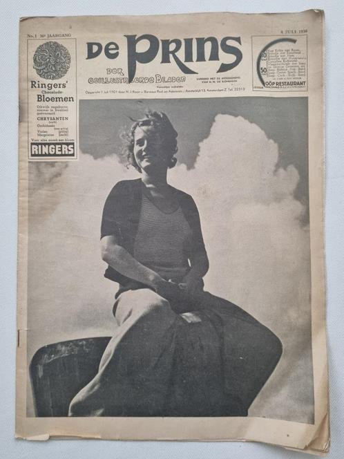 De Prins der geillustreerde Bladen, 1936, Boeken, Tijdschriften en Kranten, Gelezen, Overige typen, Ophalen of Verzenden