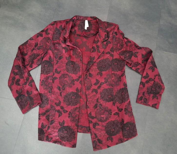 Net Jasje met Schoudervulling - Miss Etam Maat M, Kleding | Dames, Jasjes, Kostuums en Pakken, Zo goed als nieuw, Jasje, Maat 38/40 (M)