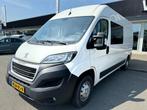 Peugeot Boxer 335 2.2 BlueHDi 140 L3H2 Premium Camera Airco, Auto's, Voorwielaandrijving, Stof, Gebruikt, 4 cilinders