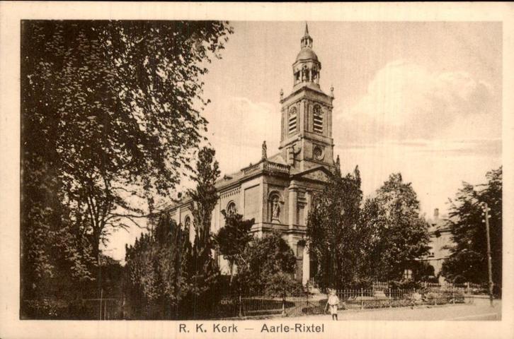Kerk- Aarle Rixtel, Verzamelen, Ansichtkaarten | Nederland, Gelopen, Noord-Brabant, Voor 1920, Ophalen of Verzenden