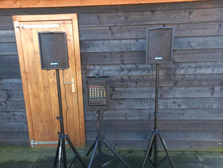 Mobiel  Systeem met Mengpaneel & Versterker, Audio, Tv en Foto, Versterkers en Receivers, 120 watt of meer, Overige merken, Ophalen