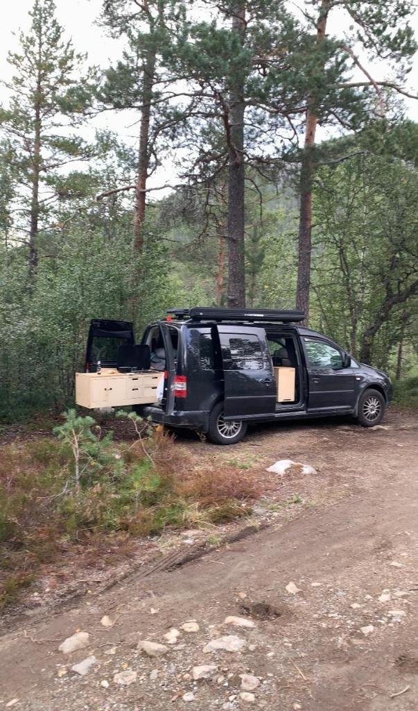 Uitneembare camper inrichting (camperbox), Caravans en Kamperen, Camper-accessoires, Zo goed als nieuw, Ophalen