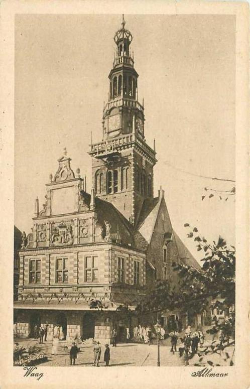 (300-470-007) Alkmaar Waag, Verzamelen, Ansichtkaarten | Nederland, Noord-Holland, Verzenden
