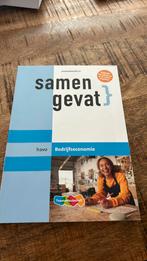 Bedrijfseconomie samengevat havo, Ophalen of Verzenden, Zo goed als nieuw, HAVO