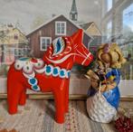 ZGAN Dalapaard 20,5cm hoog Dalarna Paard Zweden, Ophalen of Verzenden