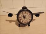 Vliegtuig Klok - Uniek Decoratie Stuk, Huis en Inrichting, Woonaccessoires | Klokken, Ophalen of Verzenden, Wandklok