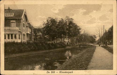 De Bilt Kloosterpark st 1942, Verzamelen, Ansichtkaarten | Nederland, Gelopen, Utrecht, 1920 tot 1940, Verzenden