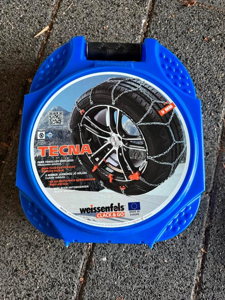 Weissenfels Sneeuwkettingen - Nieuwstaat!, Auto diversen, Sneeuwkettingen, Zo goed als nieuw, Ophalen