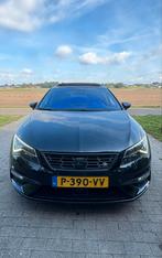 Seat Leon 2.0 TDI FR 184PK Dsg-6 2017 Midnight Black, Auto's, 4 cilinders, 1290 kg, Leon, Zwart