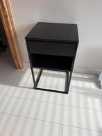 Zwart Vikhammer Nachtkastje, Minder dan 45 cm, Metaal of Aluminium, Zo goed als nieuw, 55 tot 70 cm