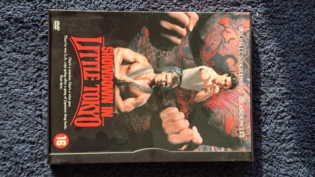 Showdown in Little Tokyo "Dolph Lundgren, Brandon Lee", Alle leeftijden, Ophalen of Verzenden, Zo goed als nieuw