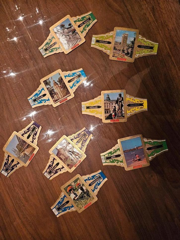 Verzameling grote sigarenbandjes, Verzamelen, Complete verzamelingen en Collecties, Ophalen of Verzenden