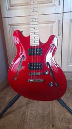 Squier affinity starcaster candy apple red(nieuw), Ophalen of Verzenden, Nieuw, Solid body, Fender