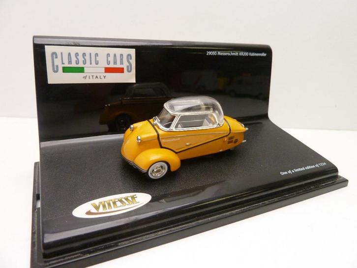 Messerschmidt KR200  ''  Vitesse '', Hobby en Vrije tijd, Modelauto's | 1:43, Zo goed als nieuw, Auto, Overige merken, Ophalen of Verzenden