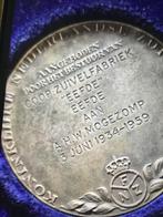 Munten trouwe dienst coberco Eefde, Ophalen of Verzenden, Overige landen, Losse munt, Zilver