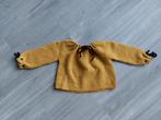 Baby Jasje/Truitje gebreid van donkergele wol heerlijk warm, Ophalen of Verzenden, Gebruikt