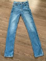 Dames meisjes spijkerbroek maat 34 XS van BERSHKA, Blauw, W27 (confectie 34) of kleiner, Gedragen, Bershka