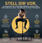 Trampoline -SportPlus fitness trampoline met handgreep, Ophalen of Verzenden, Nieuw, Buik, Overige typen