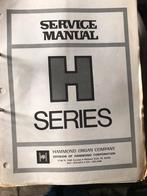 Hammond A100 H100 R100 E100 serie manuals, Muziek en Instrumenten, Orgels, Gebruikt, 2 klavieren, Ophalen