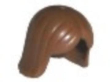 Lego Castle Haar 2x Haar / Kapsel Bruin 4530 beschikbaar voor biedingen