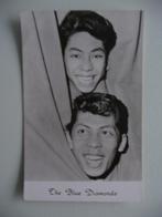 oude foto ansichtkaart THE BLUE DIAMONDS, Verzamelen, Ophalen of Verzenden, 1960 tot 1980, Ongelopen, Sterren en Beroemdheden