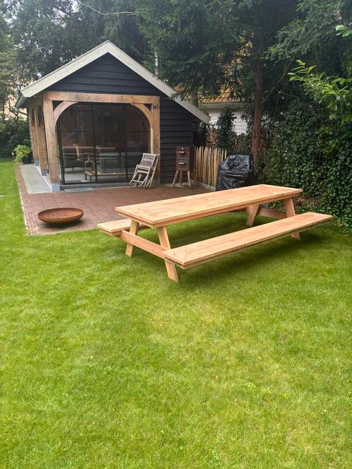 Douglashout picknicktafel, Tuin en Terras, Tuintafels, Rechthoekig, Hout, Ophalen of Verzenden