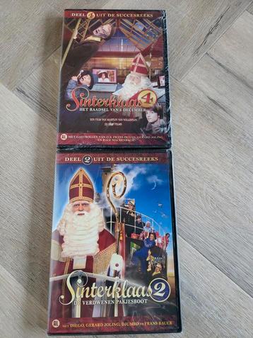 Nieuw in seal 2 x Sinterklaas dvd  beschikbaar voor biedingen