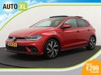 Volkswagen Polo 96PK Aut. R-Line Pano-dak IQ-Light Beats-Sou, Auto's, Gebruikt, Adaptive Cruise Control, Alcantara, Origineel Nederlands