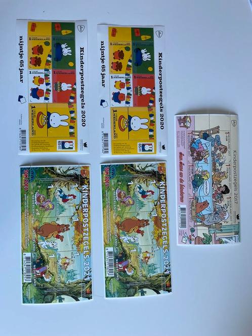 Velletjes Kinderpostzegels, Postzegels en Munten, Postzegels | Europa | Frankrijk, Postfris, Ophalen of Verzenden