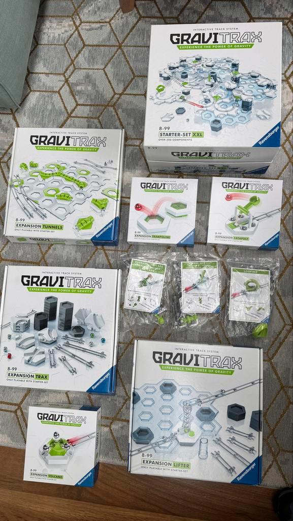 Grote Gravitrax Set - Starterset XXL en Veel Uitbreidingen!, Kinderen en Baby's, Speelgoed | Bouwstenen, Zo goed als nieuw, Overige merken