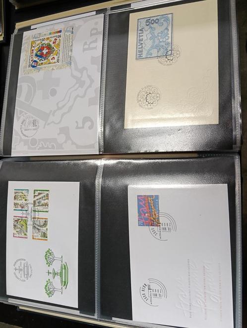 Leuke verzameling fdc Zwitserland in 5 albums, Postzegels en Munten, Postzegels | Volle albums en Verzamelingen, Buitenland, Ophalen of Verzenden