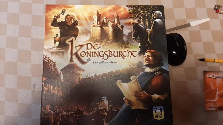 bordspel strategiespel De Koningsburcht the Game Master, Hobby en Vrije tijd, Gezelschapsspellen | Bordspellen, Zo goed als nieuw