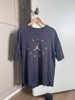 Nike Air Jordan Shirt Basic Paars Opdruk - M, Kleding | Heren, T-shirts, Ophalen of Verzenden, Zo goed als nieuw, Paars