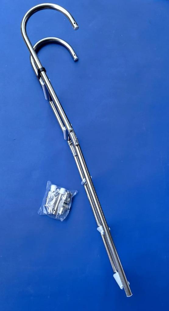 Zwemtrap opklapbaar voor dekmontage met 5 treden, Watersport en Boten, Accessoires en Onderhoud, Nieuw, Overige typen, Ophalen of Verzenden