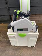 Festool TS55REBQ invalzaag, Doe-het-zelf en Verbouw, Gereedschap | Zaagmachines, Ophalen, Gebruikt, Invalzaag, 30 tot 70 mm